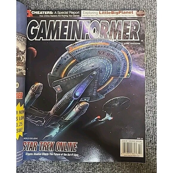Game Informer Magazine October 2008 Star Trek Online #186 Issue - Picture 1 of 8